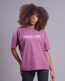 T-shirt Unisexe PARIS Mauve - 100% BIO