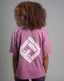 T-shirt Unisexe PARIS Mauve - 100% BIO