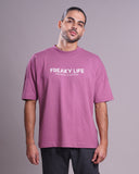 T-shirt Unisexe PARIS Mauve - 100% BIO